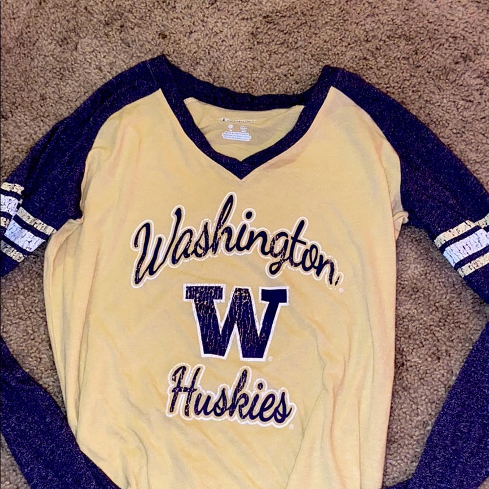 Light weight Washington state huskies T